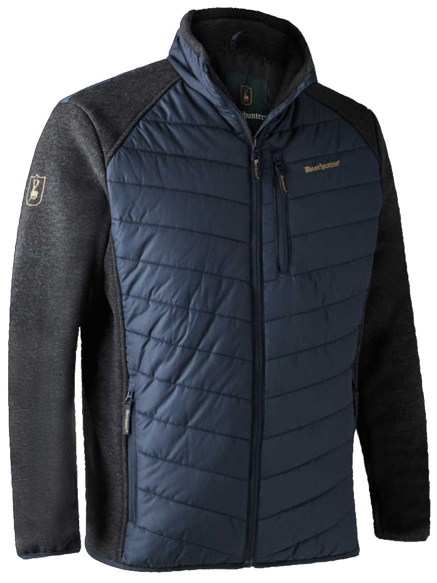DEERHUNTER Moor Padded Jacket w.Knit - Mens - Dark Blue - Image 2