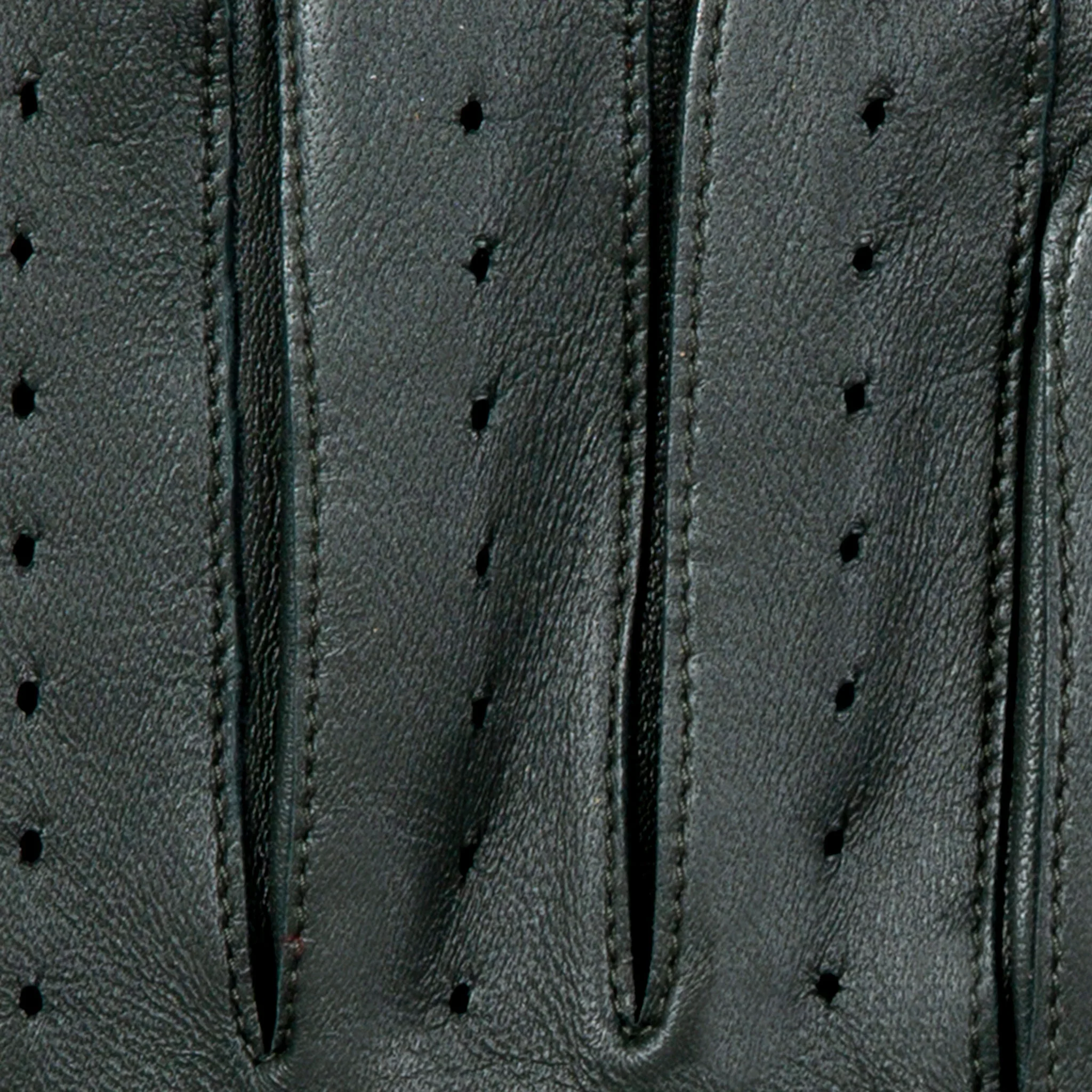 DENTS Delta Men's Classic Leather Driving Gloves - British Racing Green - Image 8
