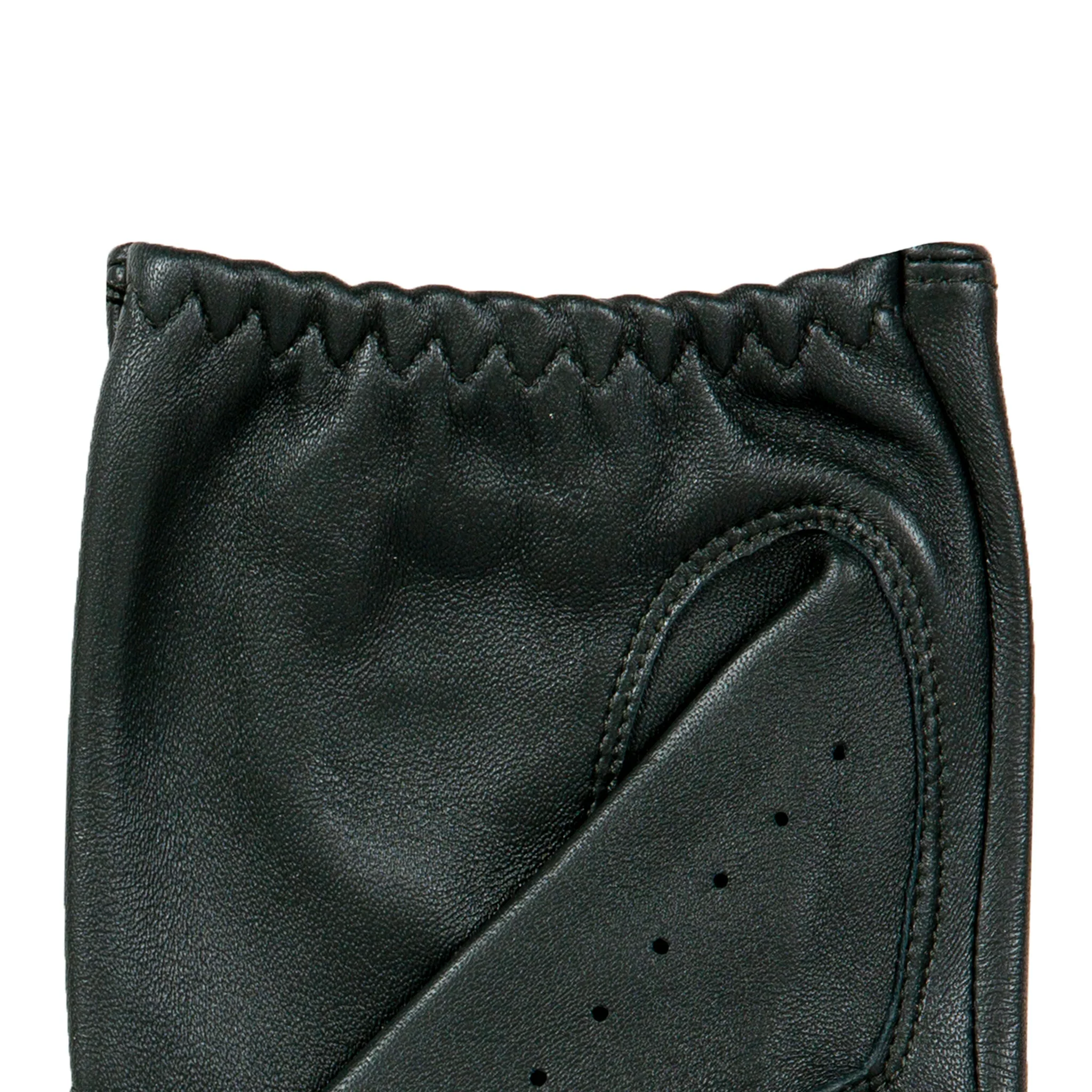 DENTS Delta Men's Classic Leather Driving Gloves - British Racing Green - Image 9