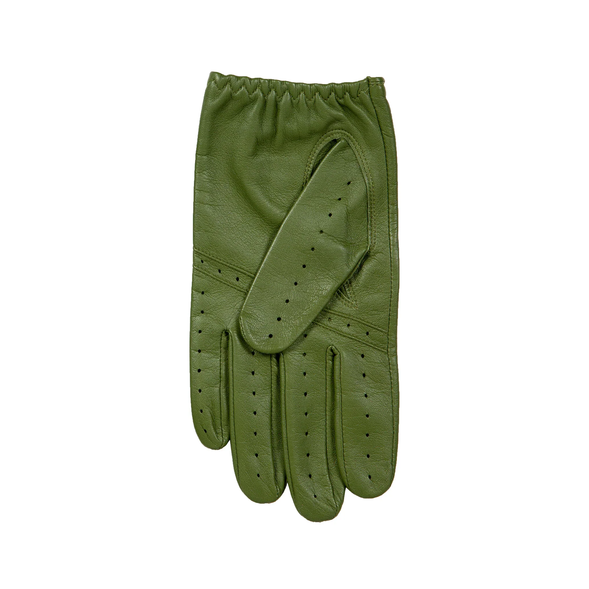 DENTS Delta Men's Classic Leather Driving Gloves - Lincoln Green - Image 7