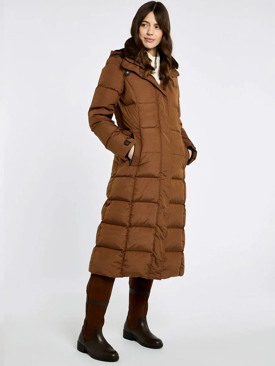 DUBARRY Aldborough Full Length Down Jacket - Women's - Russet - Image 3