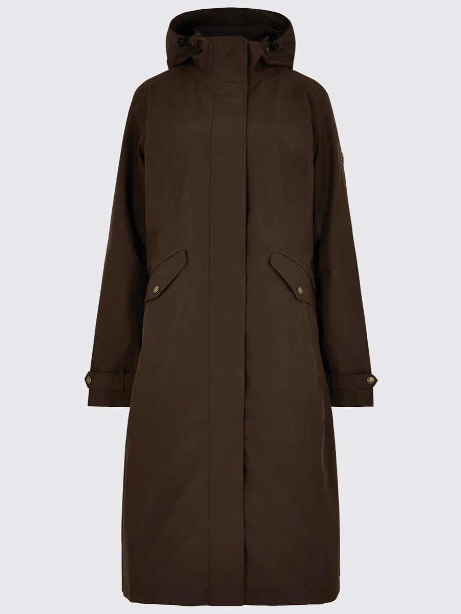 DUBARRY Alderford Waterproof Coat - Women's - Mahogany - Image 4