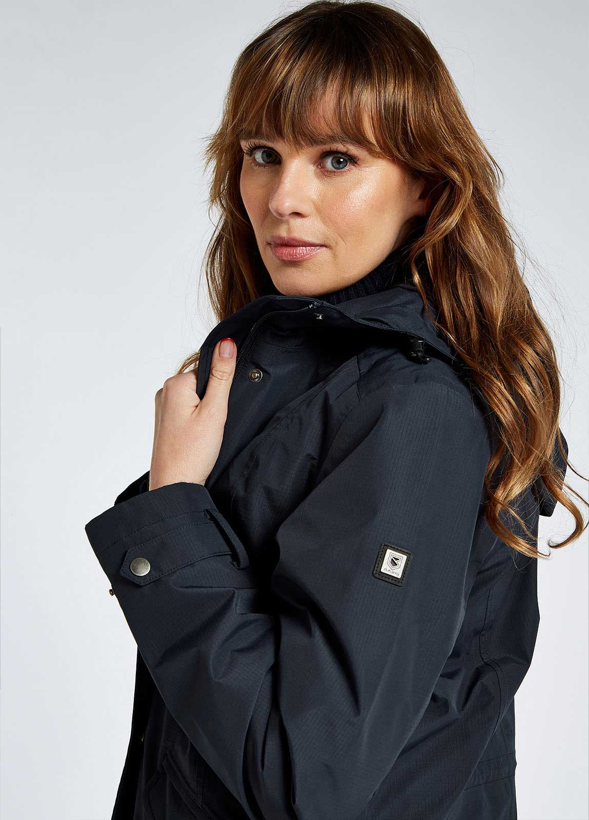 DUBARRY Alderford Waterproof Coat - Women's - Navy - Image 7