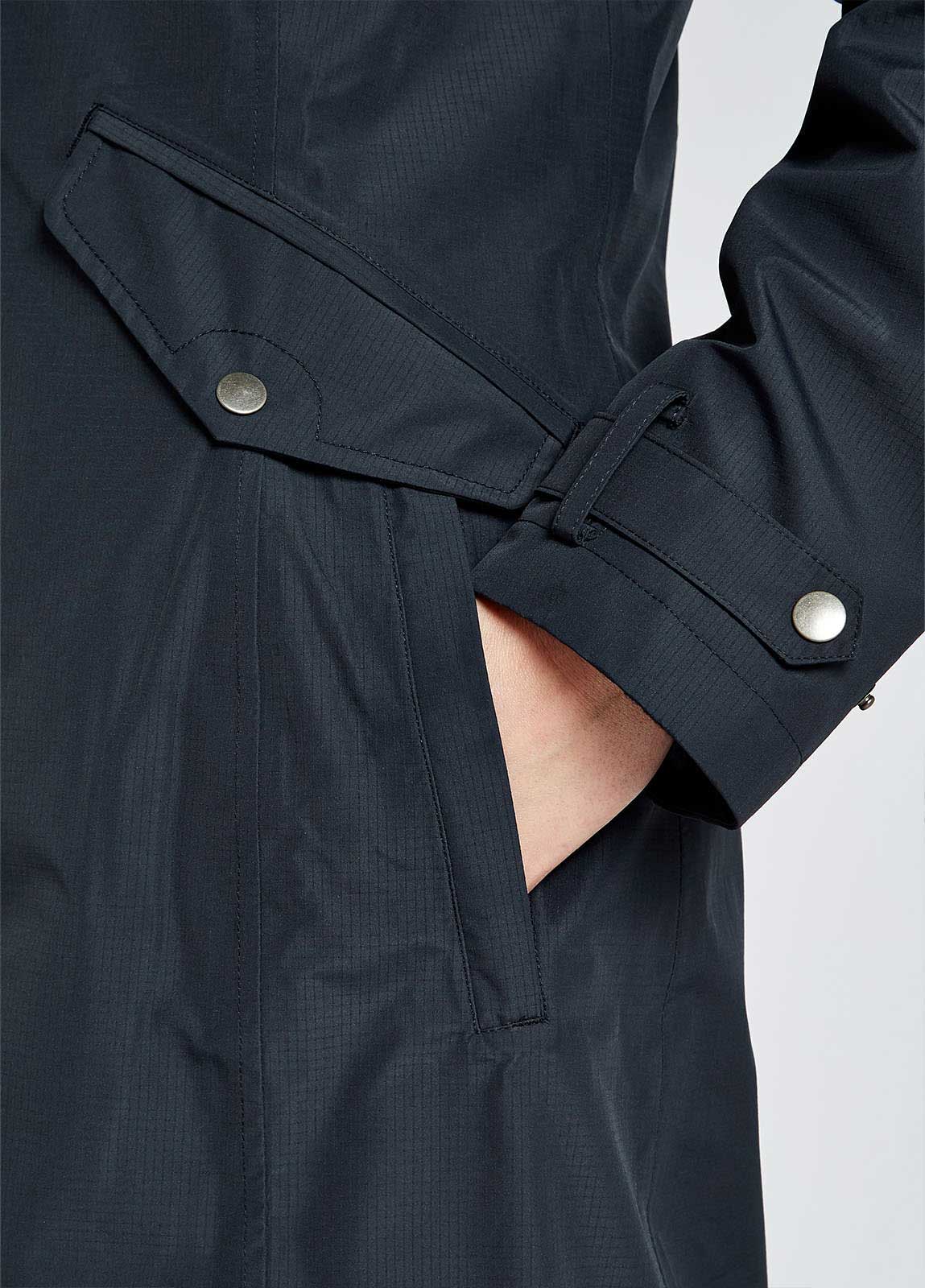DUBARRY Alderford Waterproof Coat - Women's - Navy - Image 8