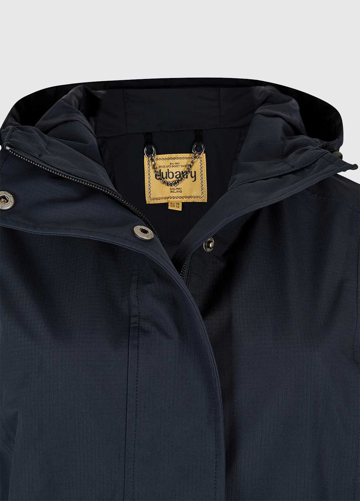 DUBARRY Alderford Waterproof Coat - Women's - Navy - Image 9