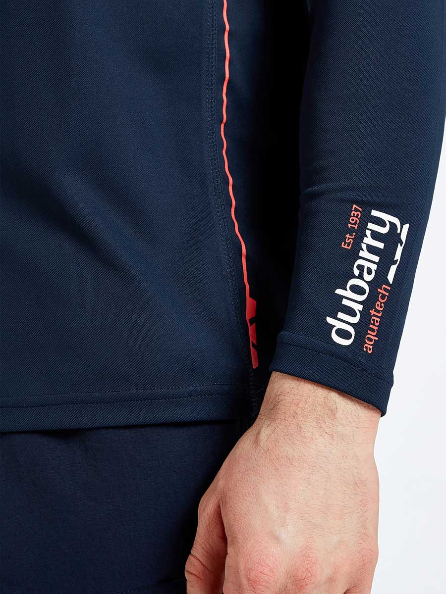 DUBARRY Ancona Long-Sleeved Technical T-Shirt - Men's - Navy - Image 2