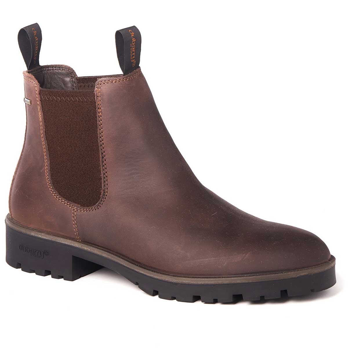 DUBARRY Antrim Waterproof Chelsea Boots - Mens - Old Rum