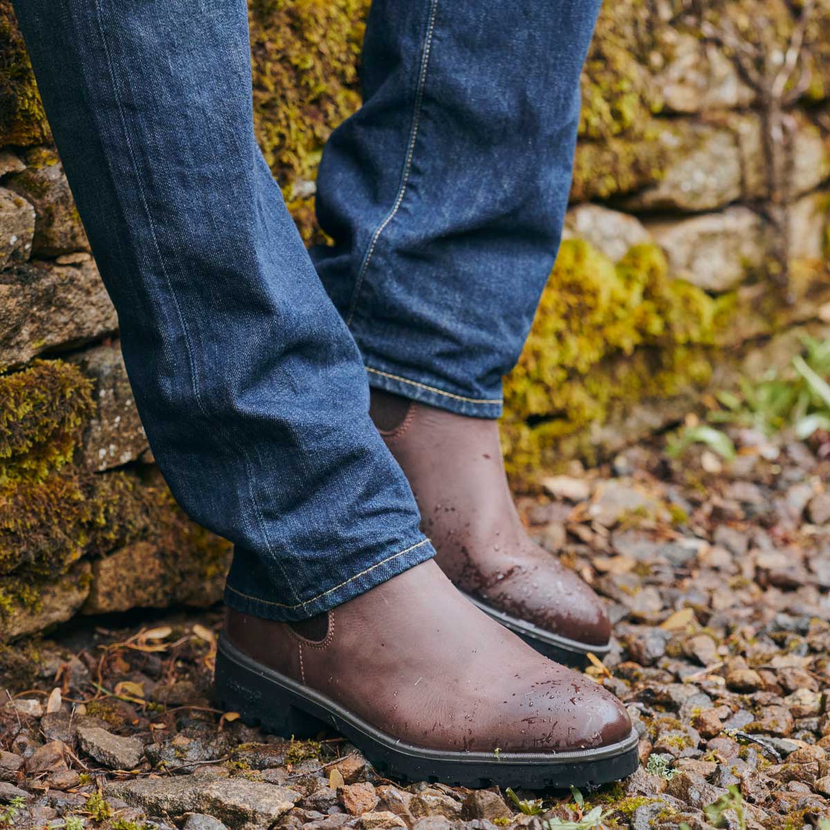 DUBARRY Antrim Waterproof Chelsea Boots - Mens - Old Rum - Image 2