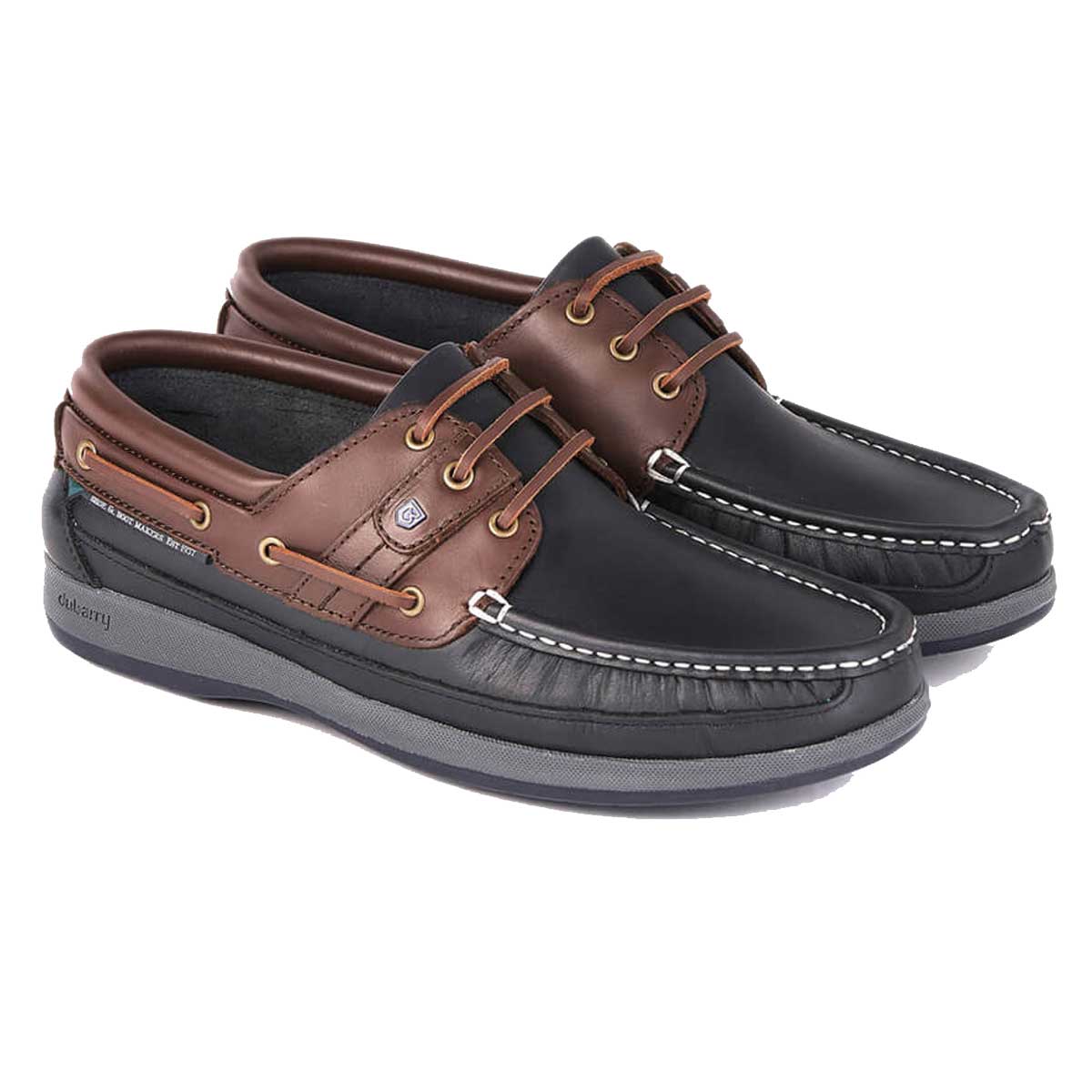 DUBARRY Atlantic Deck Shoe - Men's - Navy/Mahogany - Image 3