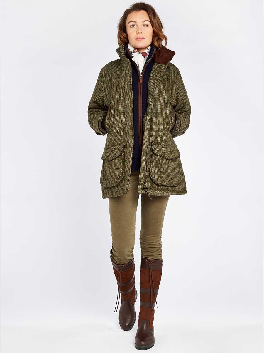 DUBARRY Ballynahinch Tweed Shooting Jacket - Women's - Heath - Image 4