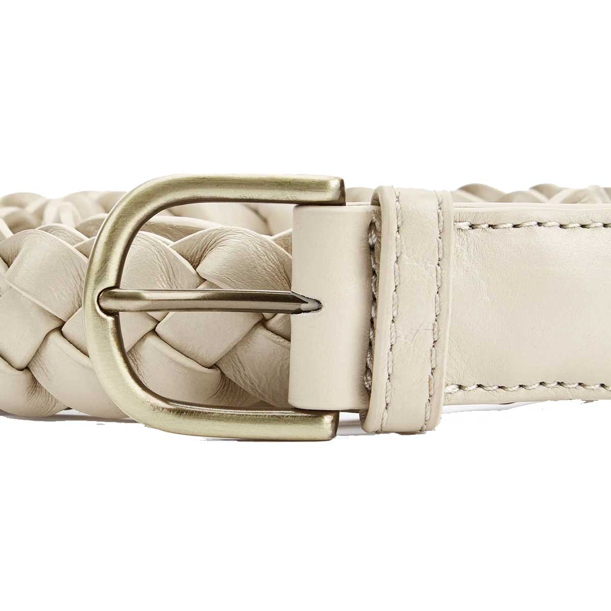 DUBARRY Belmore Leather Belt - Womens - Oyster - Image 2