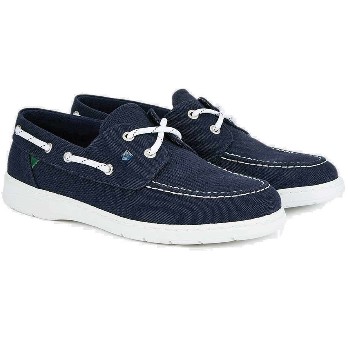 DUBARRY Biarritz Canvas Deck Shoe - Women's - Navy - Image 4