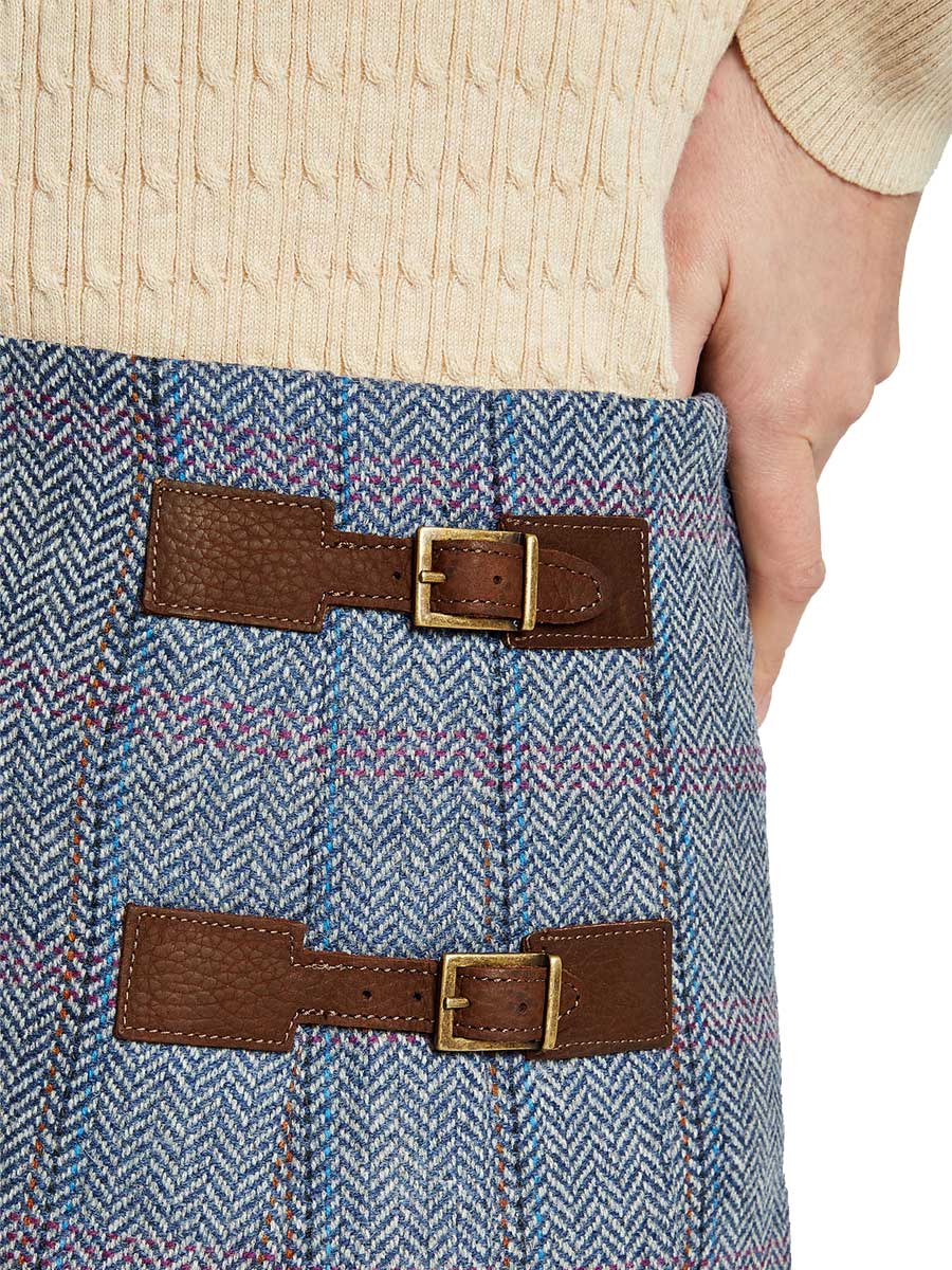 DUBARRY Blossom Ladies Tweed Skirt - Denim Haze - Image 2