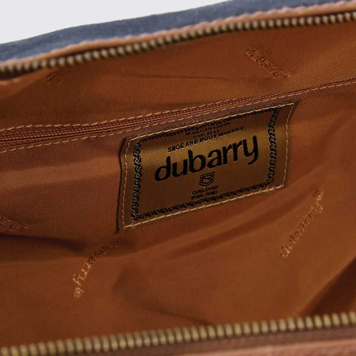 DUBARRY Brittas Wax Cotton Holdall - Navy - Image 3