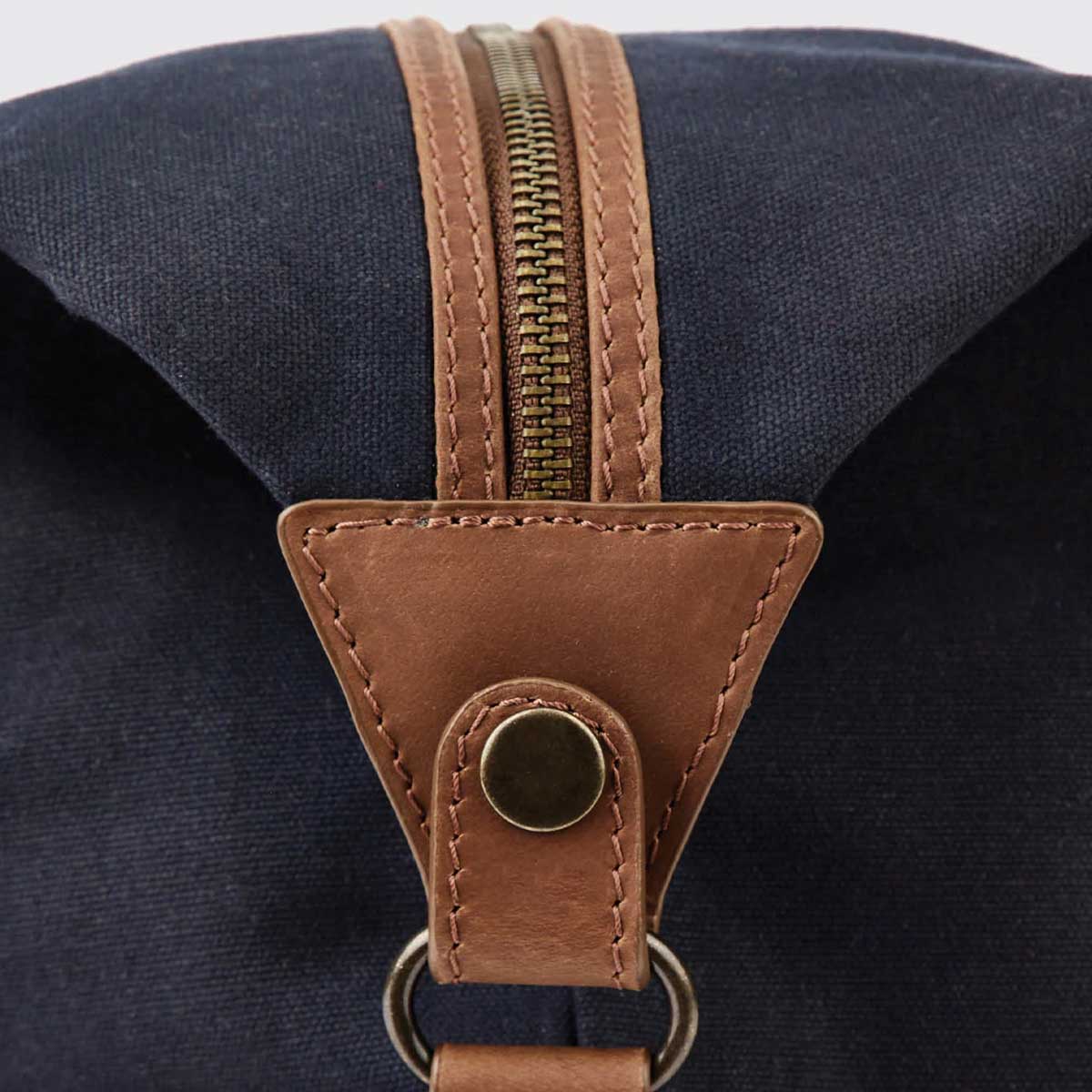 DUBARRY Brittas Wax Cotton Holdall - Navy - Image 4