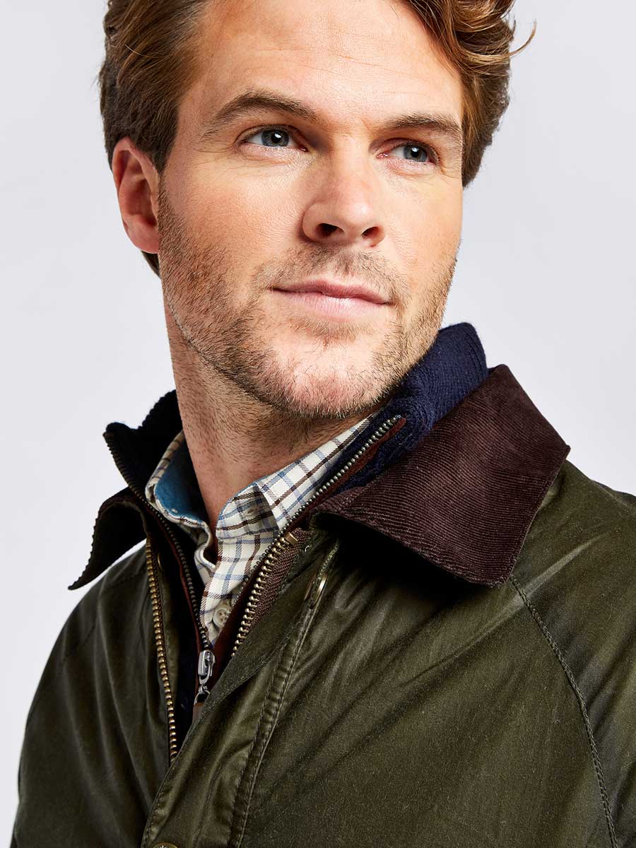 DUBARRY Brunswick Wax Jacket - Mens - Pine - Image 2
