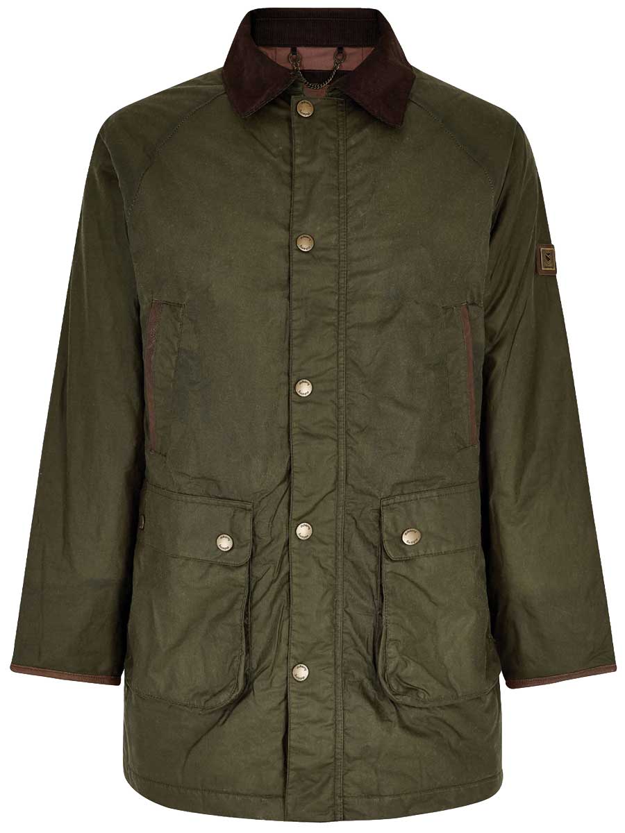 DUBARRY Brunswick Wax Jacket - Mens - Pine - Image 3
