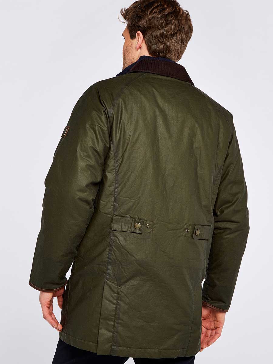 DUBARRY Brunswick Wax Jacket - Mens - Pine - Image 5