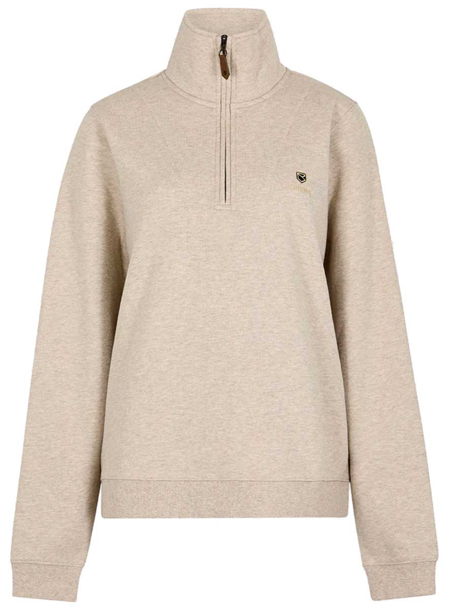 DUBARRY Castlemartyr 1/4 Zip Neck Sweater - Women's - Bone - Image 5