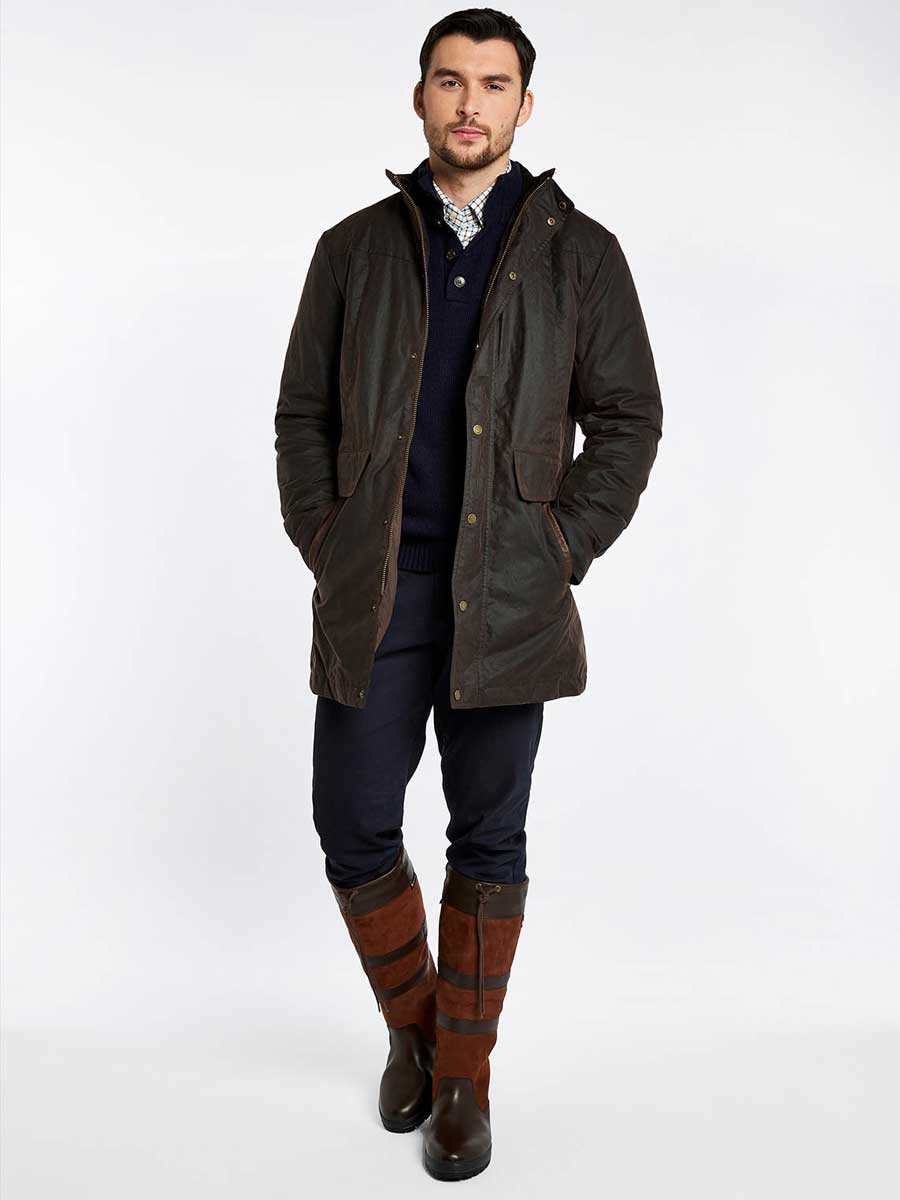 DUBARRY Chalkhill Wax Jacket - Mens - Java - Image 2