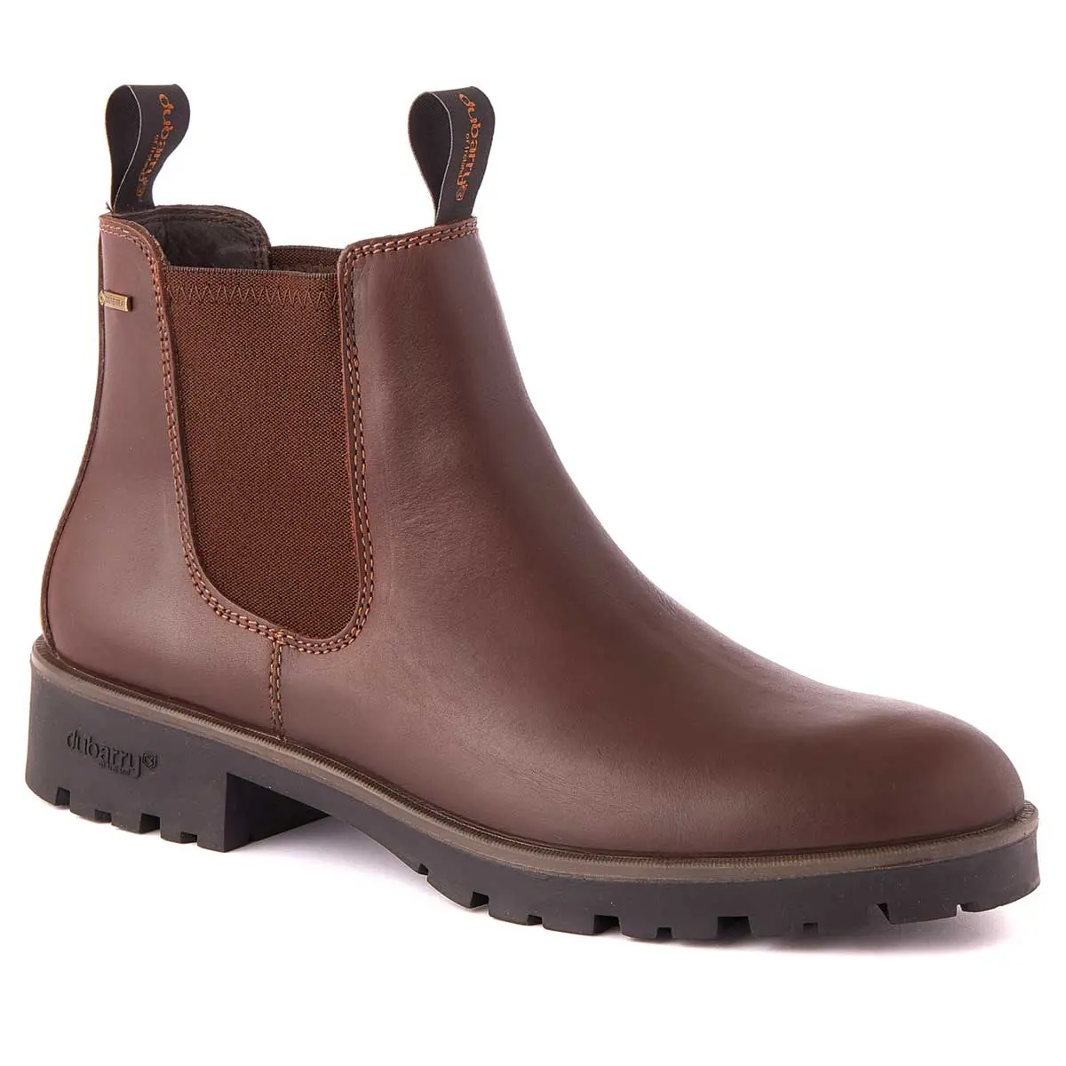 DUBARRY Antrim Waterproof Chelsea Boots - Mens - Mahogany