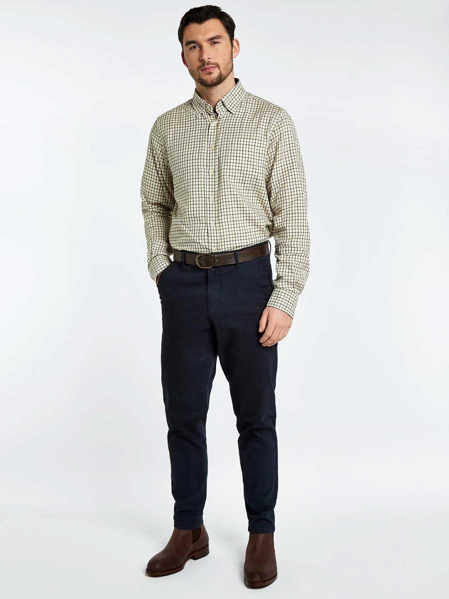 DUBARRY Connell Tattersall Check Shirt - Men's - Mahogany - Image 5