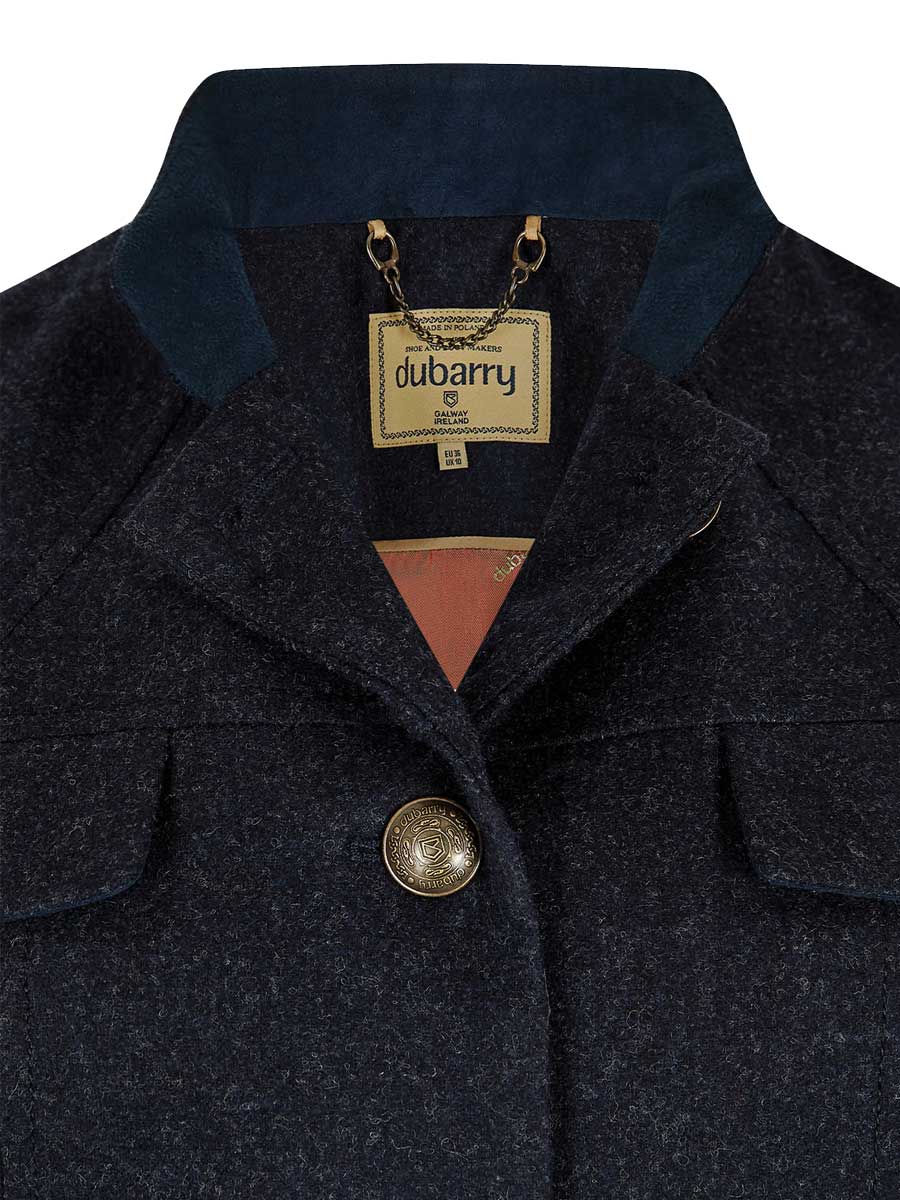 DUBARRY Coolepark Tweed Coat - Ladies - Navy - Image 2