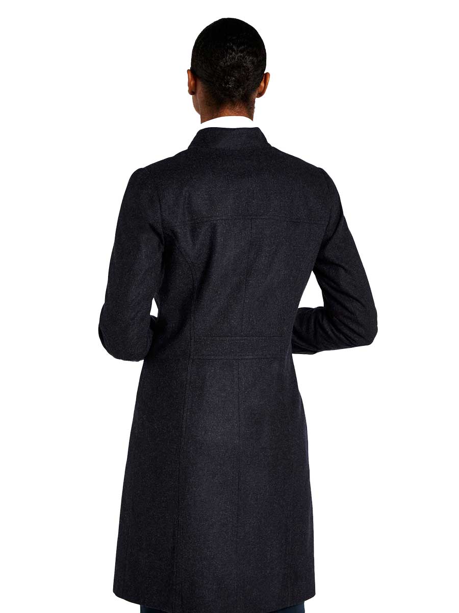 DUBARRY Coolepark Tweed Coat - Ladies - Navy - Image 4
