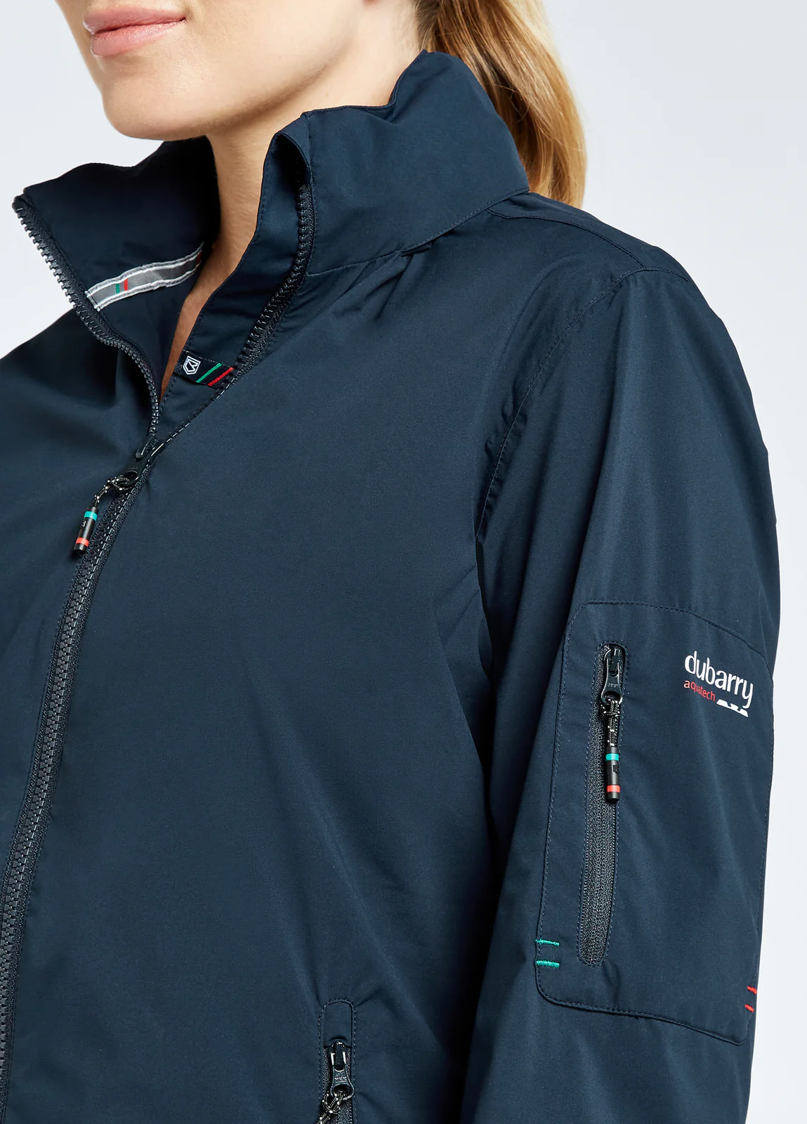 DUBARRY Corfu Womens Lightweight Crew Jacket - Navy - Image 4