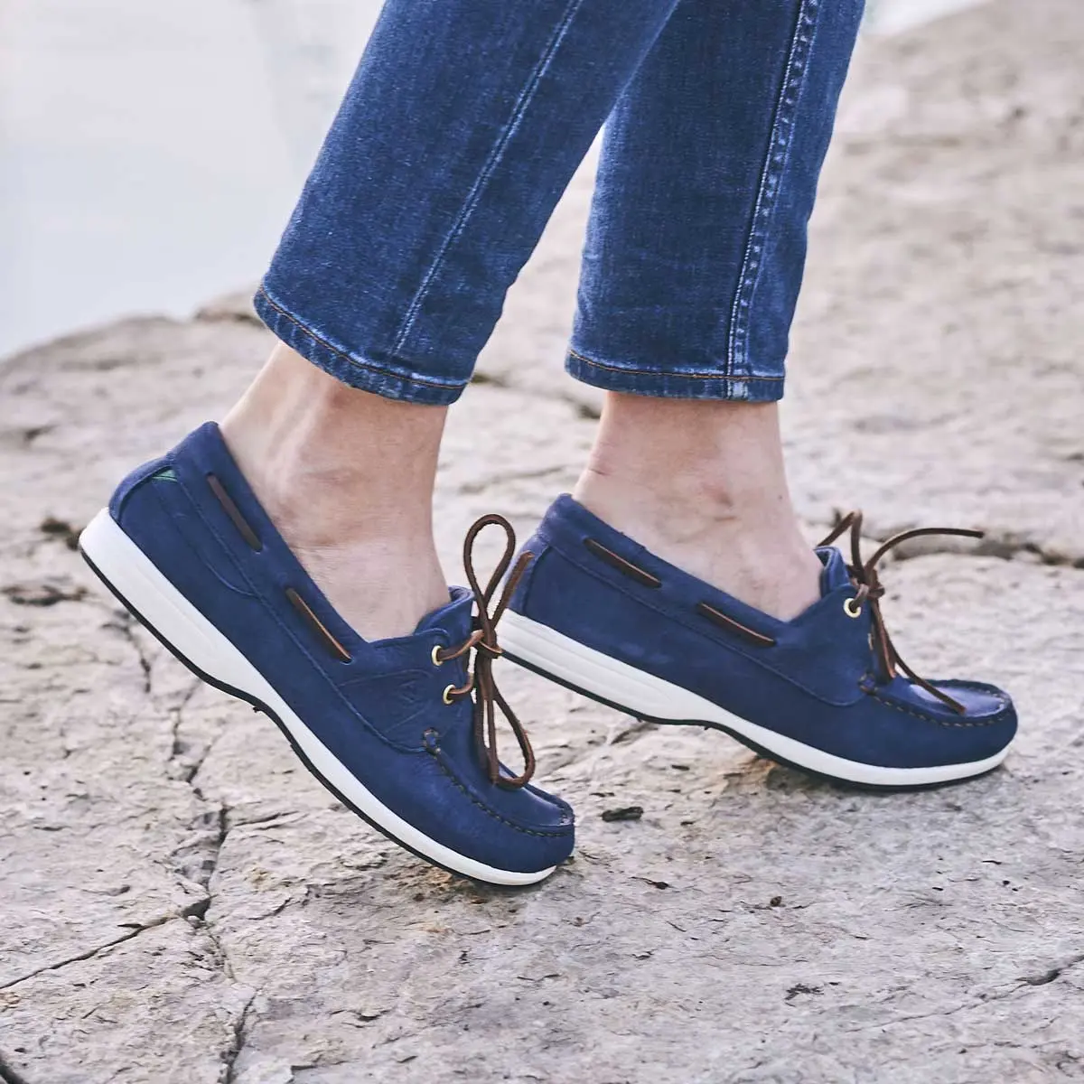 DUBARRY Deck Shoes - Ladies Elba XLT - Denim - Image 3