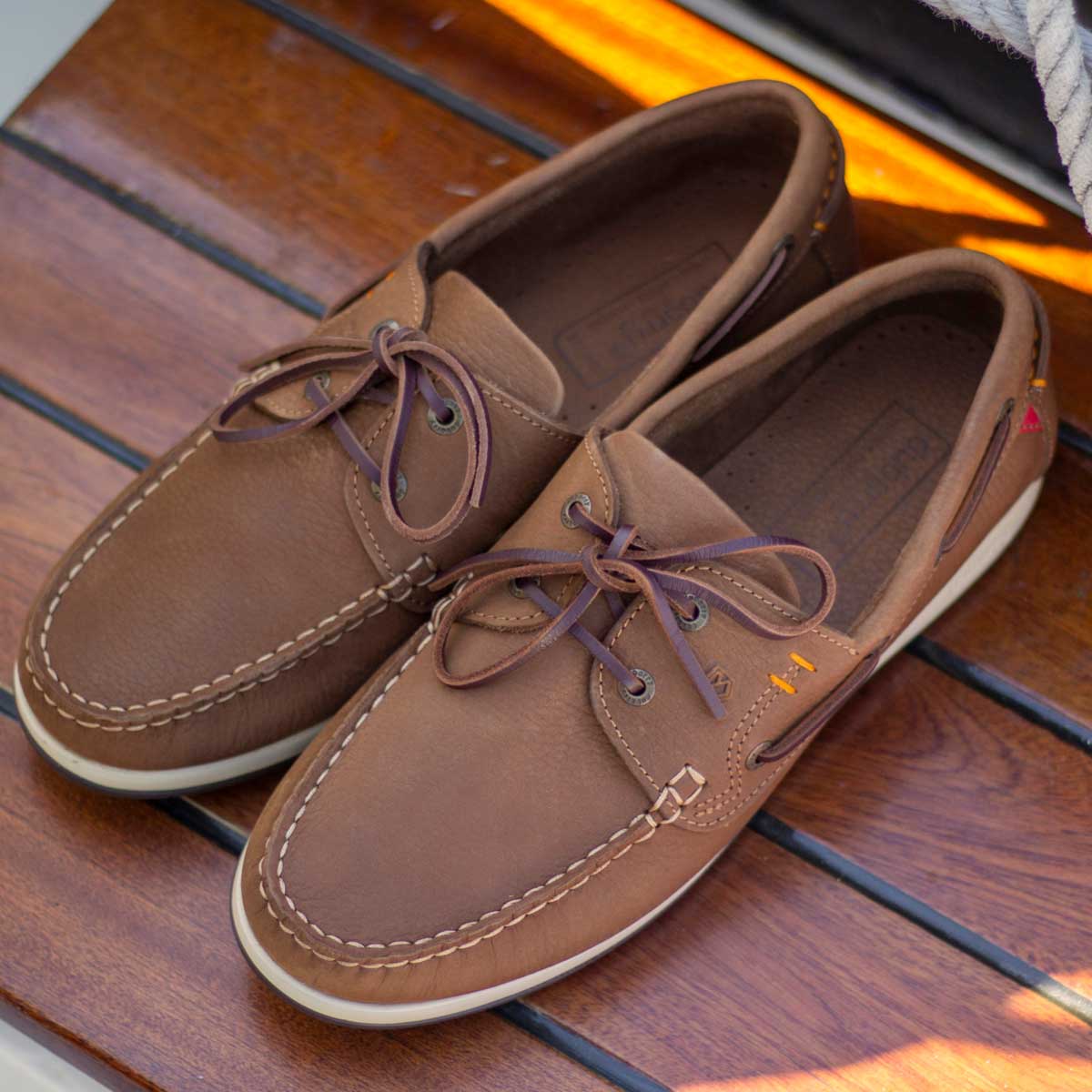 DUBARRY Men's Armada X LT Deck Shoes - Brown - Image 2