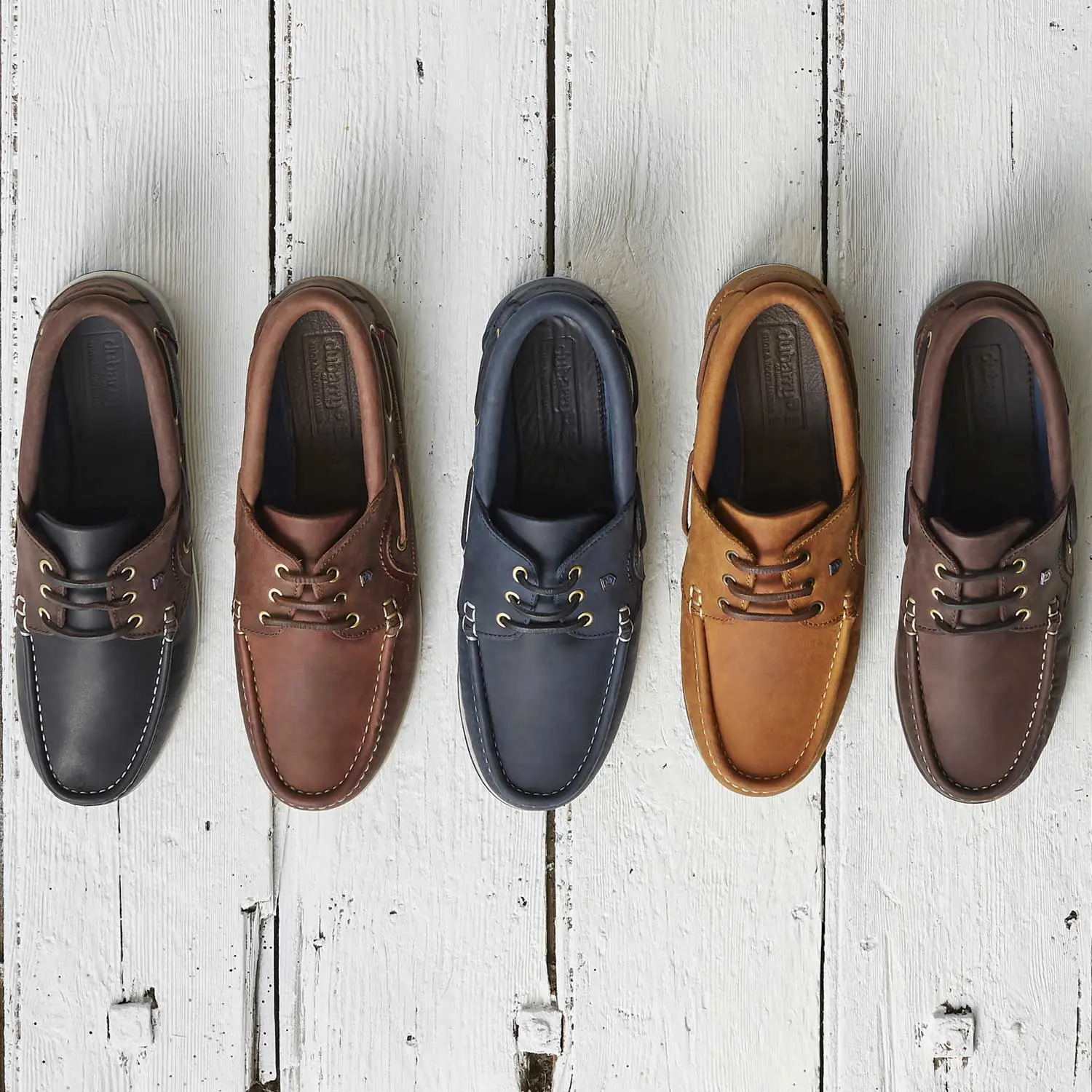 DUBARRY Men's Commodore X LT Deck Shoes - Navy & Brown - Image 2