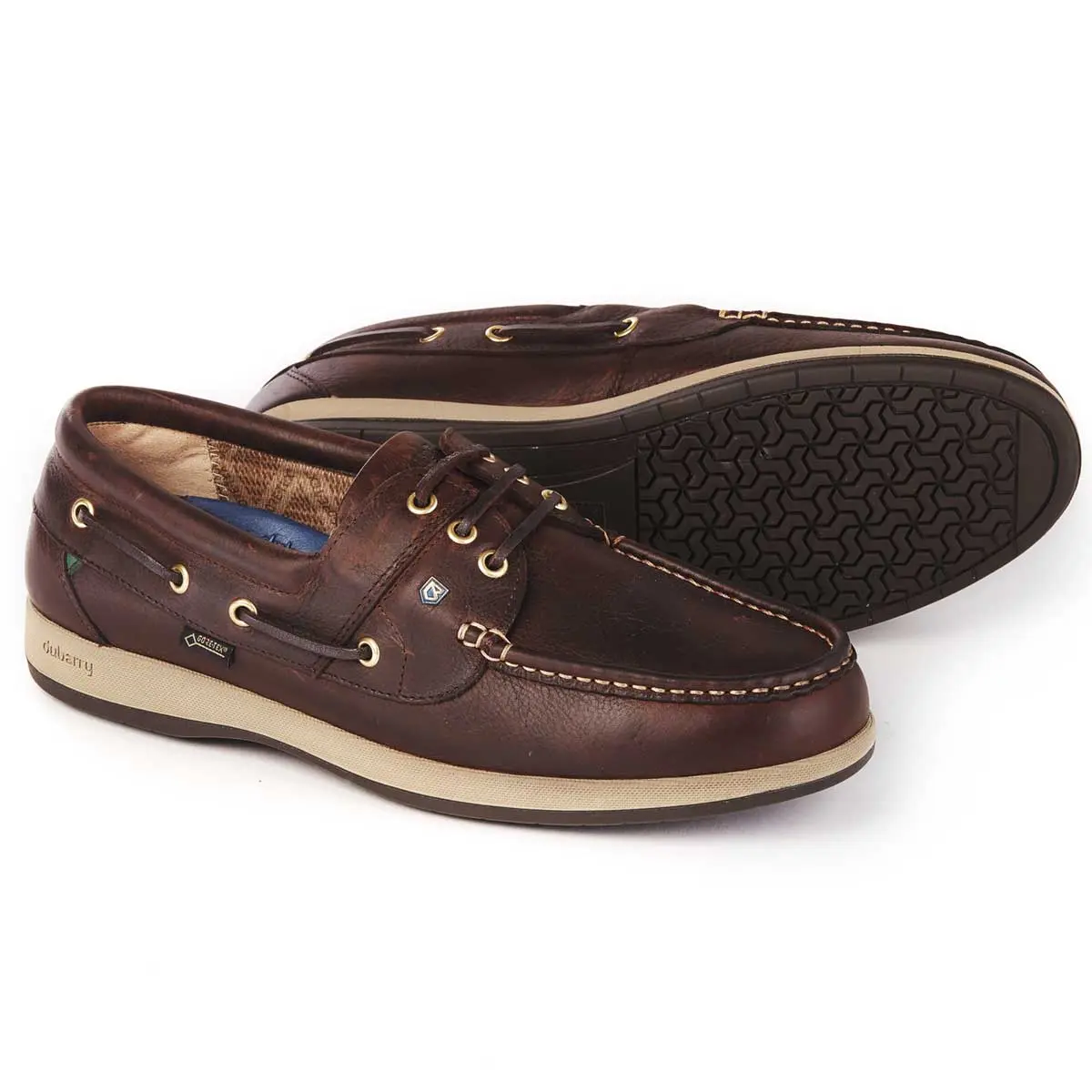 DUBARRY Mariner Deck Shoes - Men's Gore-Tex - Mahogany - Image 2