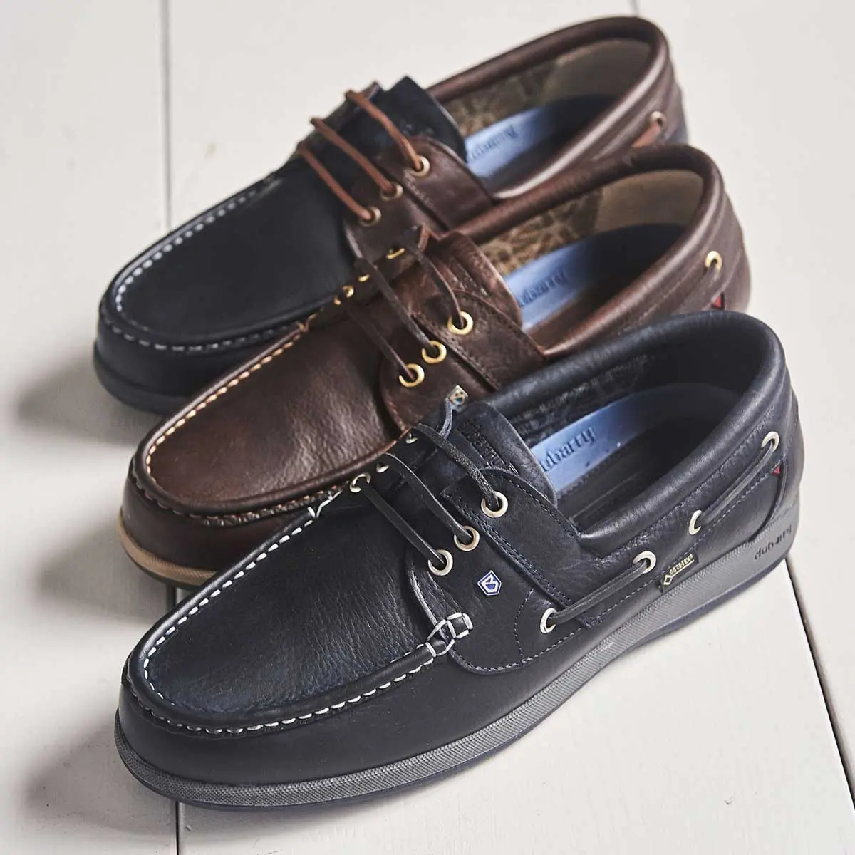 DUBARRY Mariner Deck Shoes - Men's Gore-Tex - Mahogany - Image 4