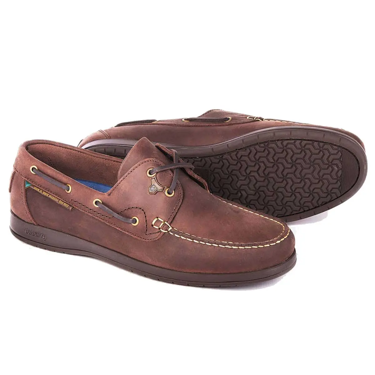 DUBARRY Men's Sailmaker X LT Deck Shoes - Old Rum - Image 2