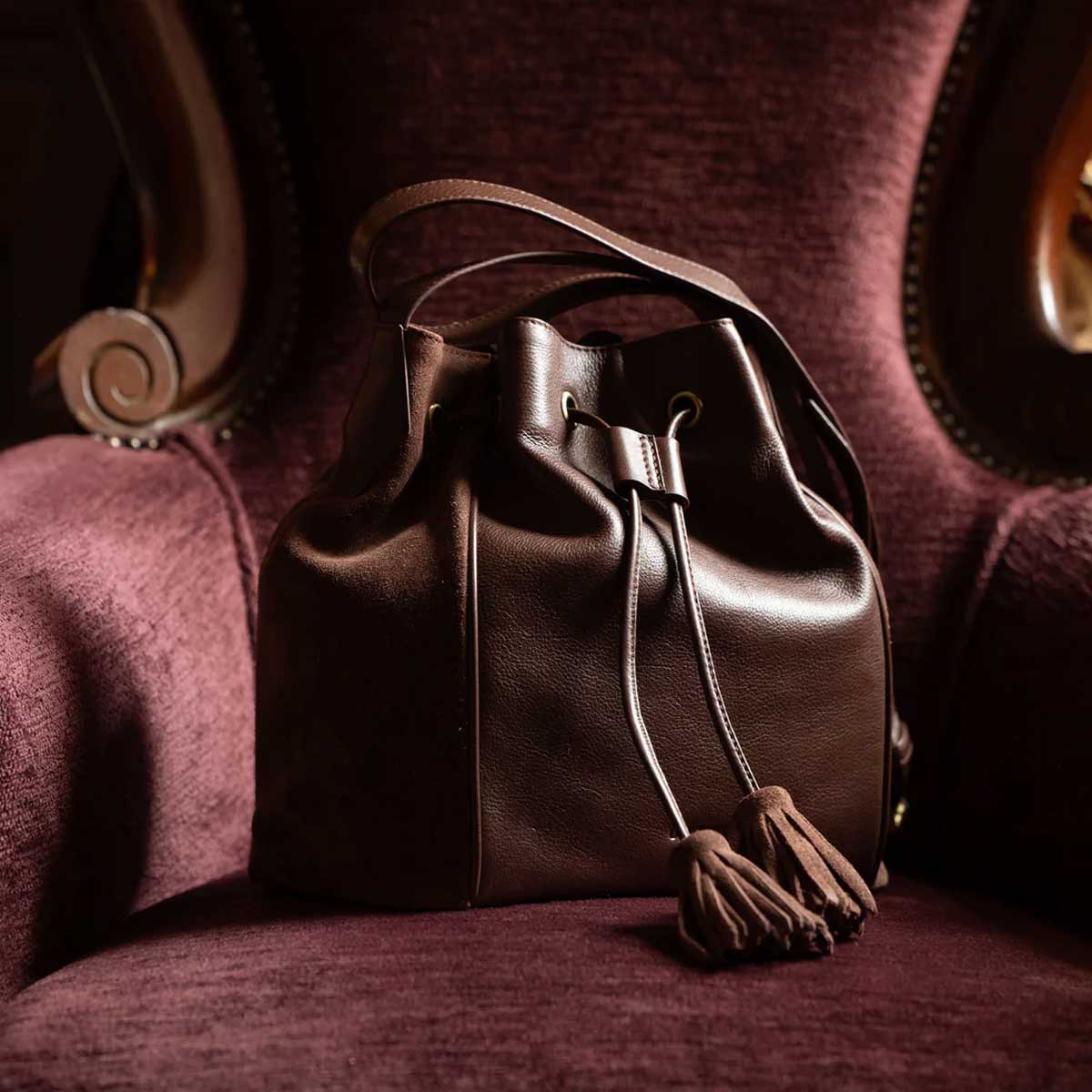 DUBARRY Doonbeg Cross-Body Bucket Bag - Cedar - Image 2