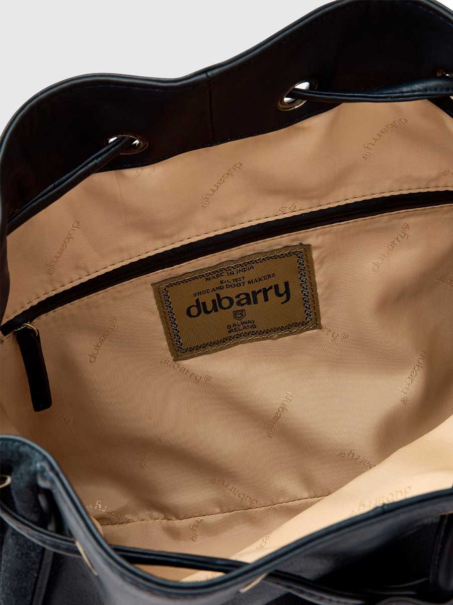 DUBARRY Doonbeg Cross-Body Bucket Bag - Navy - Image 5