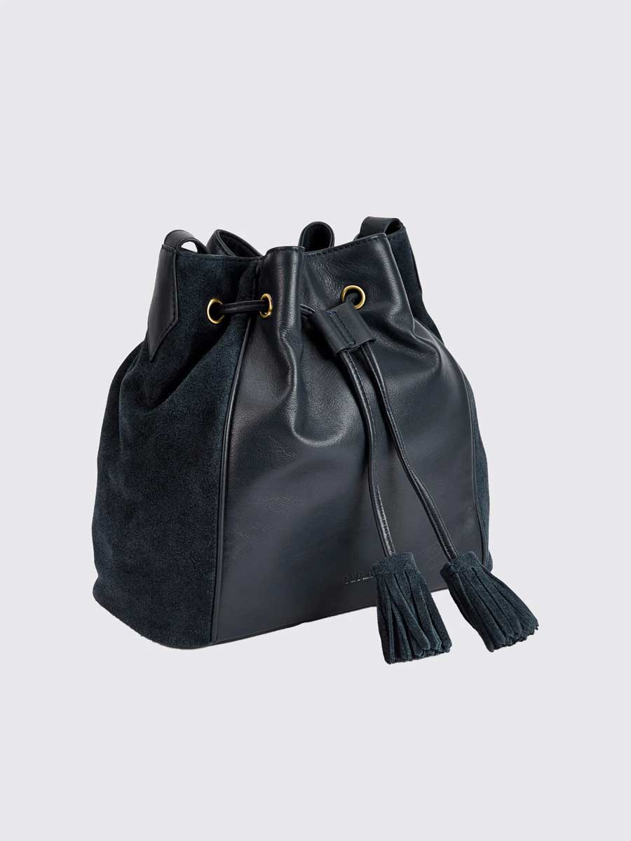 DUBARRY Doonbeg Cross-Body Bucket Bag - Navy - Image 7