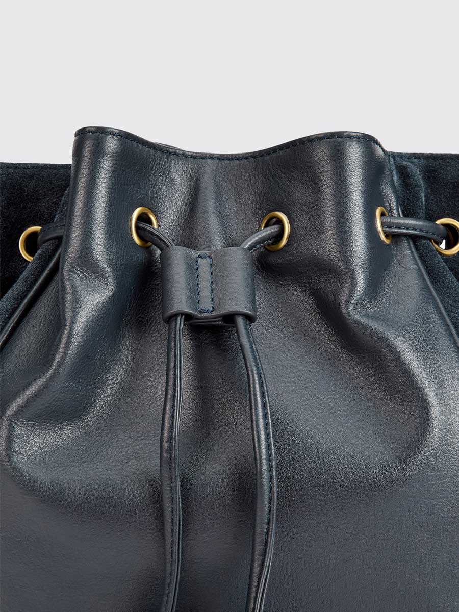 DUBARRY Doonbeg Cross-Body Bucket Bag - Navy - Image 8