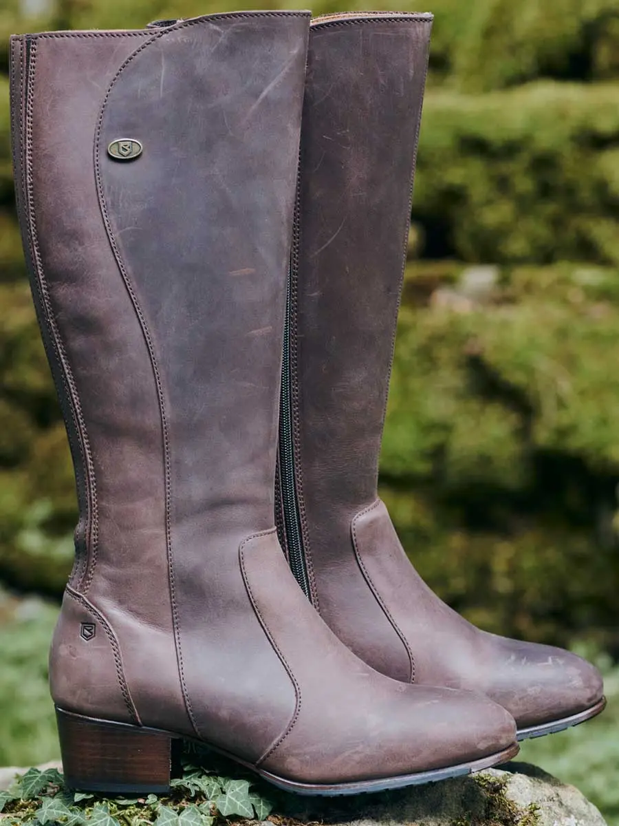 DUBARRY Downpatrick Knee High Boots - Old Rum - Image 2