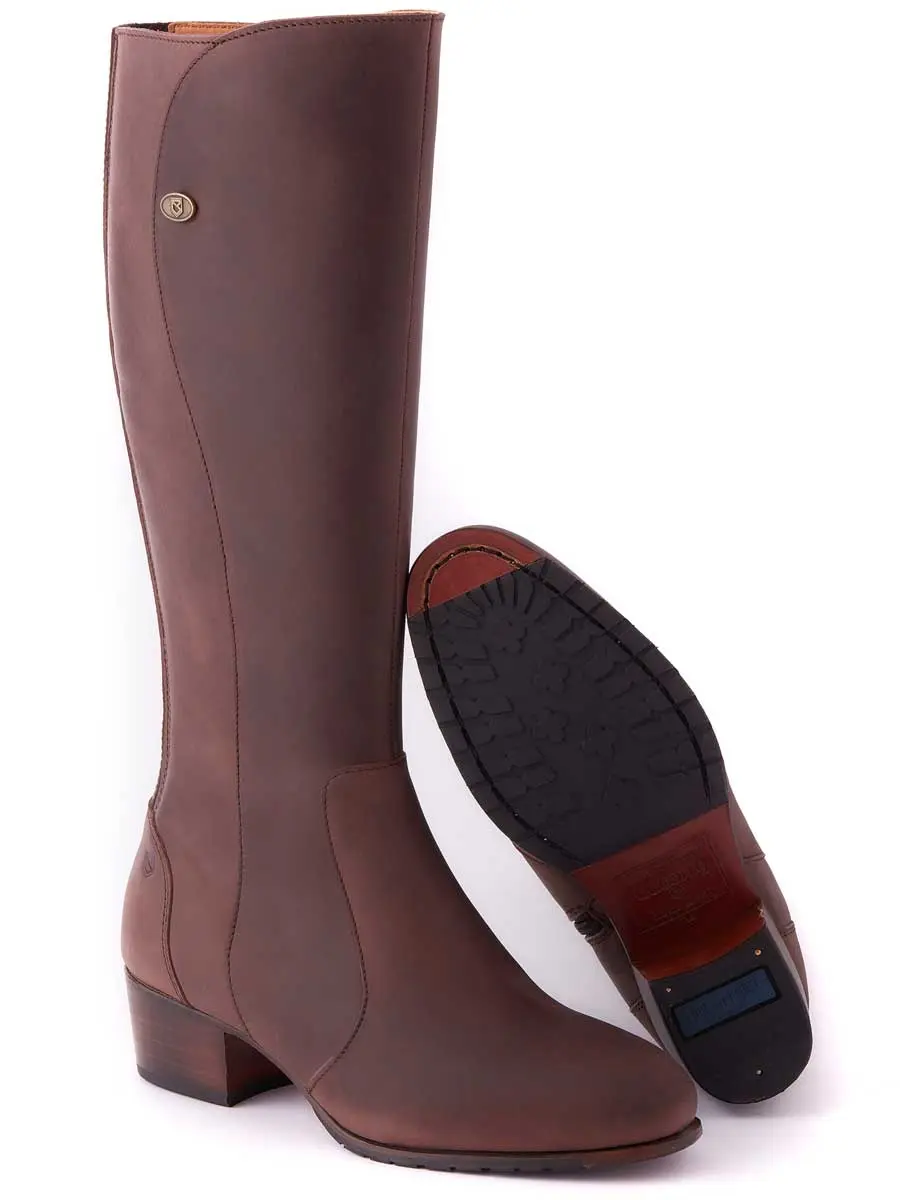 DUBARRY Downpatrick Knee High Boots - Old Rum - Image 6