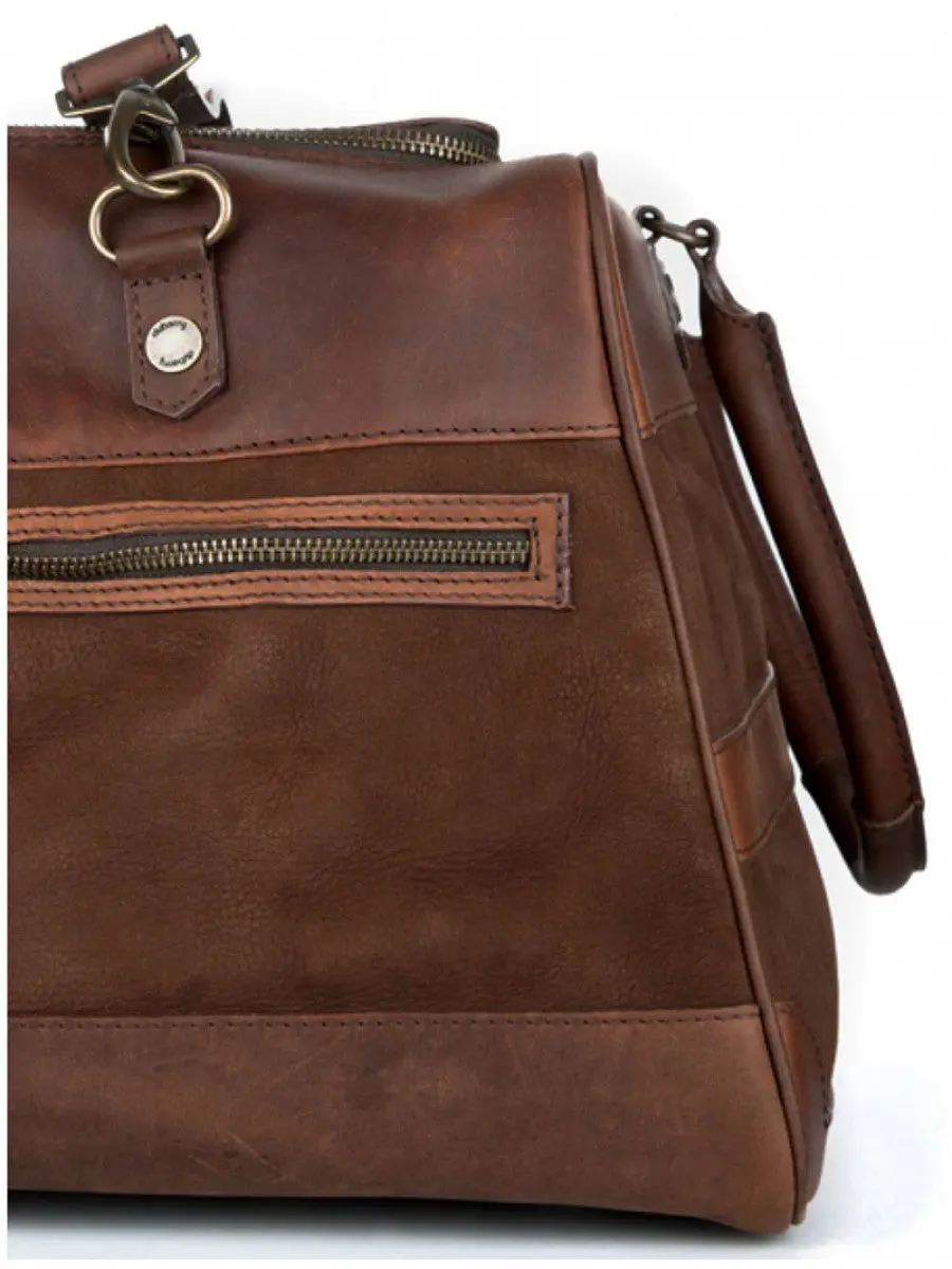 DUBARRY Durrow Leather Weekend Bag - Walnut - Image 3