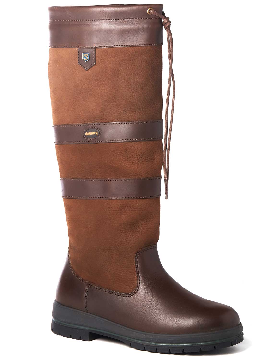 Dubarry Galway Women’s Leather Country Boots - Walnut - Image 3