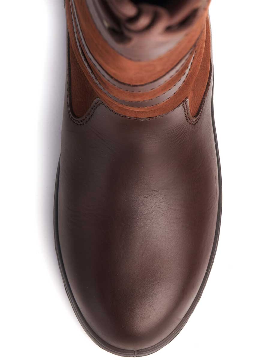 Dubarry Galway Women’s Leather Country Boots - Walnut - Image 7