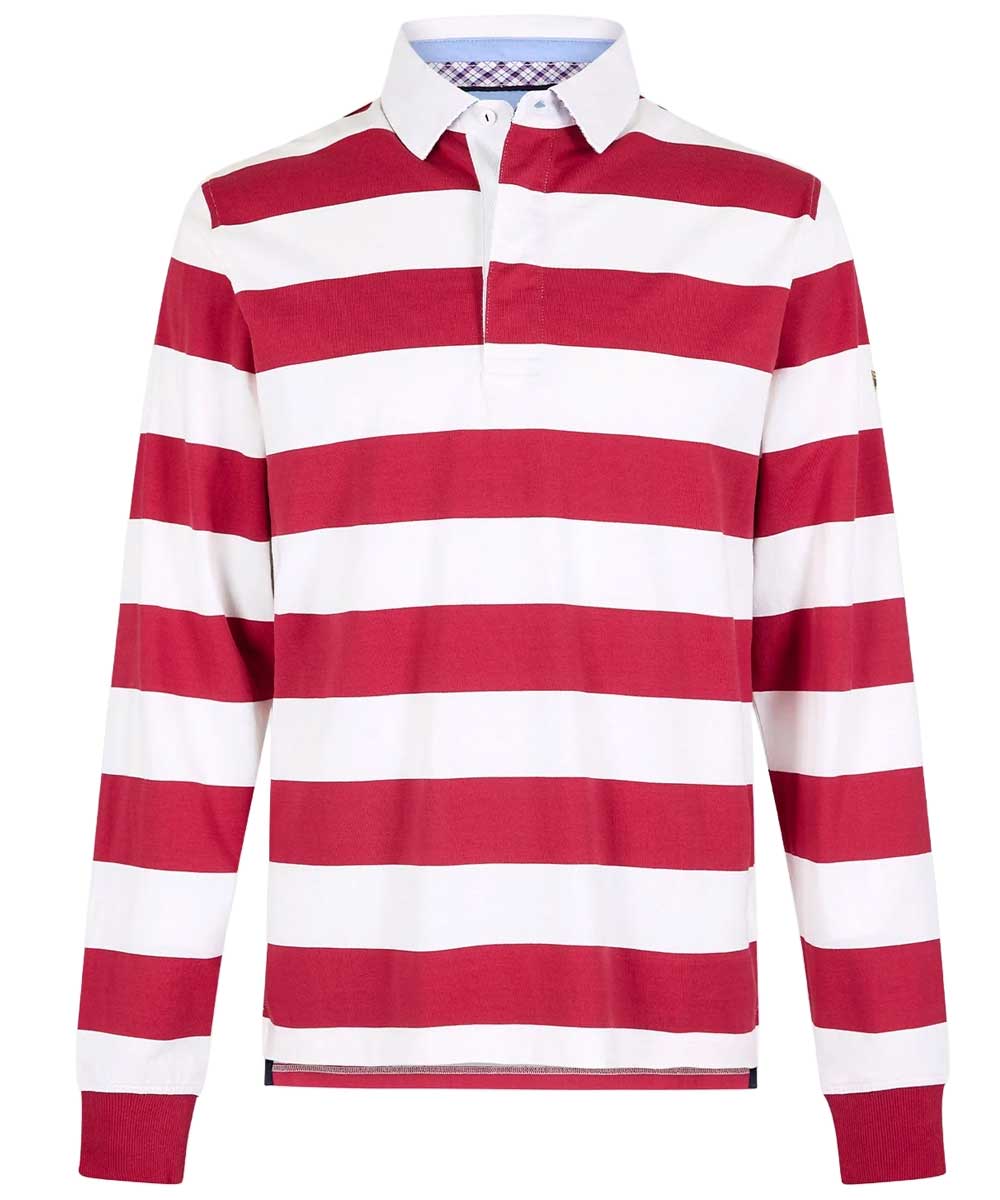 DUBARRY Goresbridge Rugby Top - Men's - Red Multi - Image 2