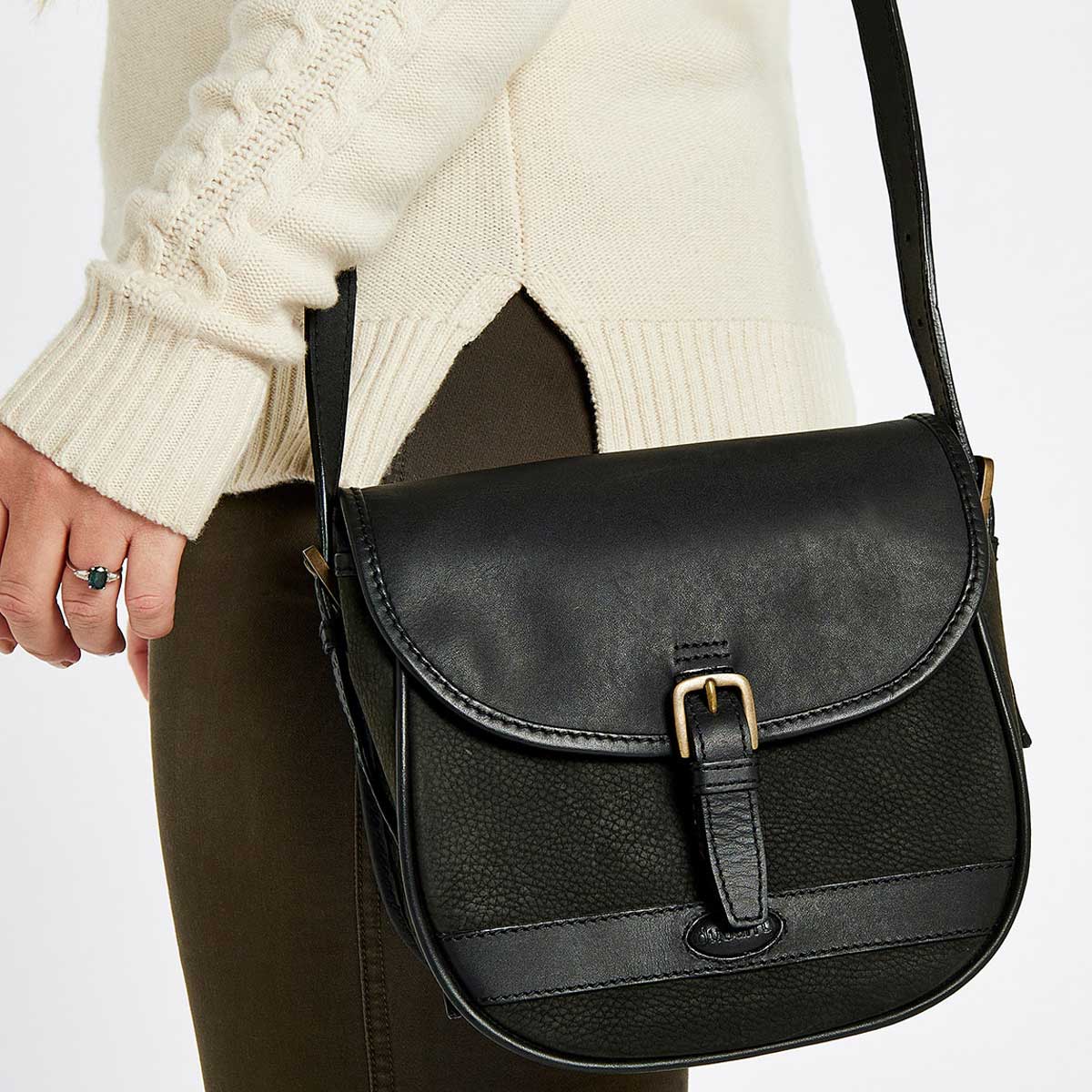 DUBARRY Clara Leather Handbag - Womens - Black - Image 2