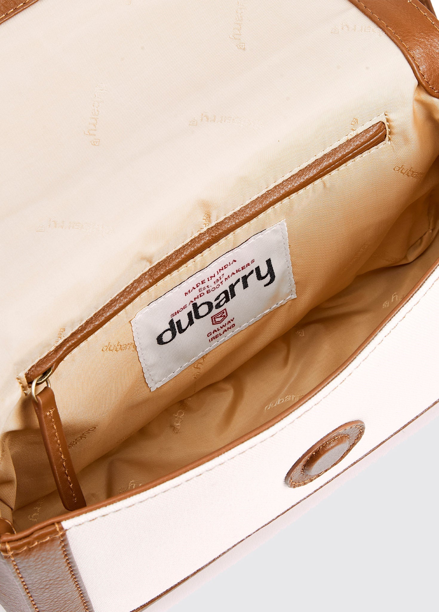 DUBARRY Hillsbrook Women’s Cross-Body Bag - Caramel - Image 4