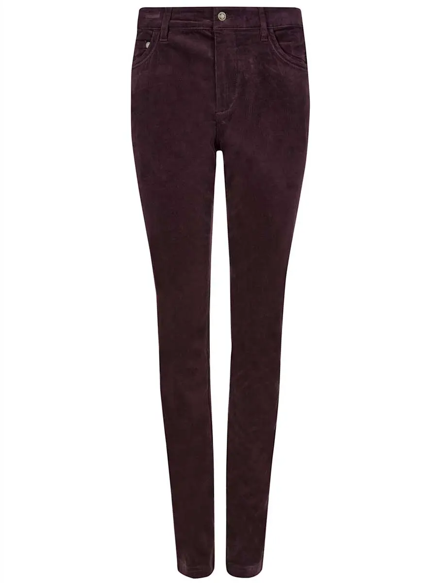 DUBARRY Honeysuckle Ladies Skinny Pincord Jeans - Plum - Image 4
