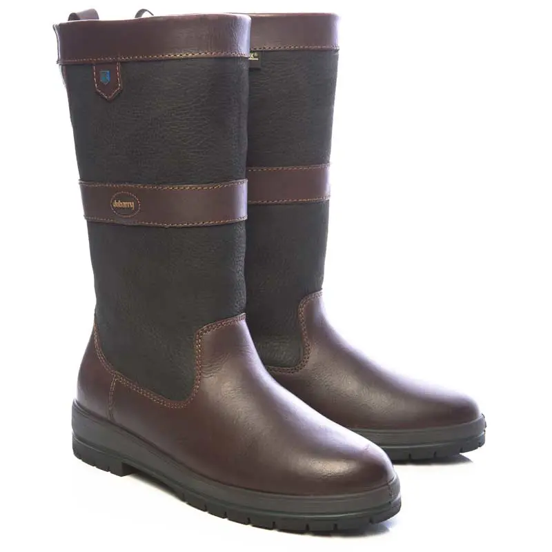 DUBARRY Kildare Country Boots - Black & Brown - Image 3