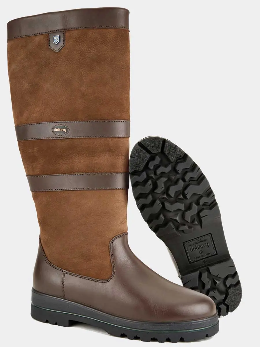 Dubarry Kilternan Fleece Lined Boots - Waterproof Gore-Tex Leather - Walnut - Image 7
